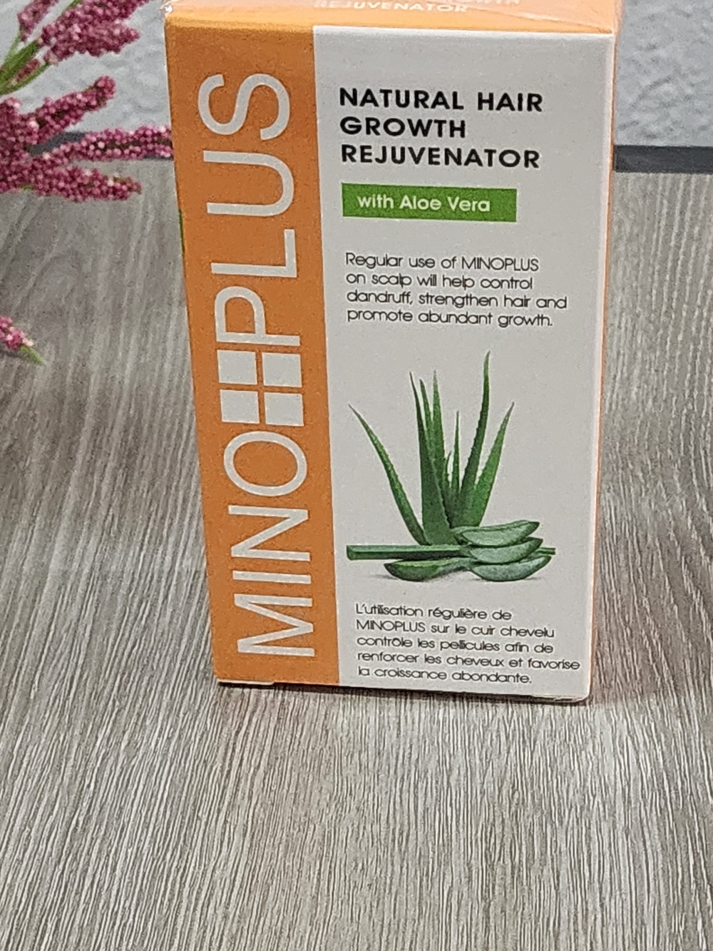 MINOPLUS Natural Hair Growth Rejuvenator with Aloe Vera 30 Ml
